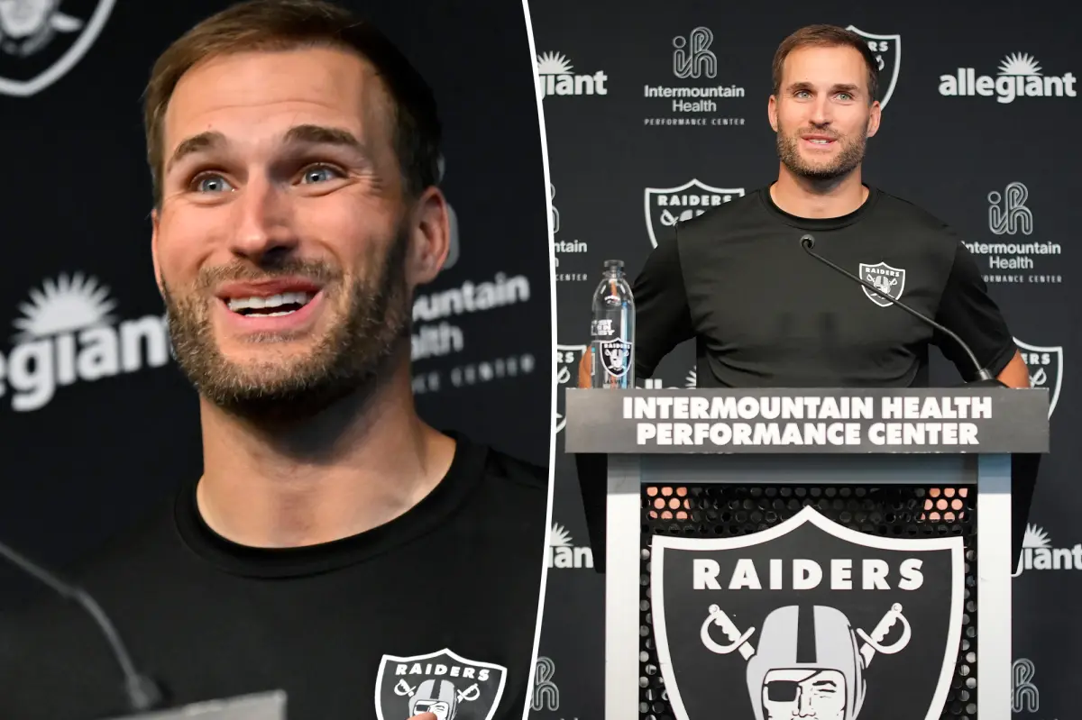 Raiders quarterback Kirk Cousins excited to collaborate with Fernando Mendoza