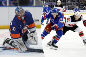 Rangers, Islanders, and Devils all fail to reach the playoffs in the same year for the first time ever.