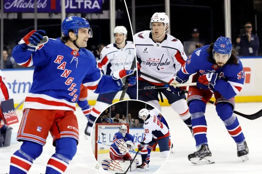 Rangers achieve victory in decisive win against Capitals when it counts the least.