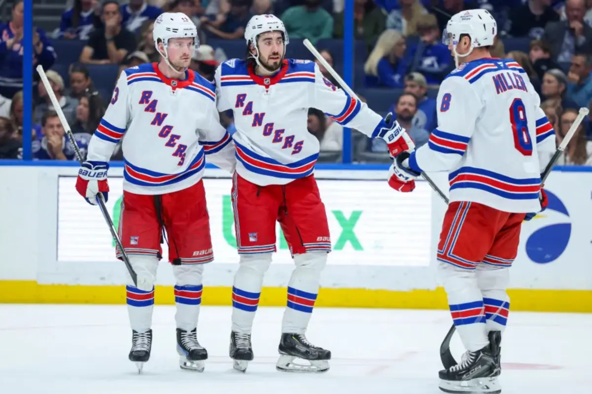 Rangers conclude difficult season with victory against rested Lightning