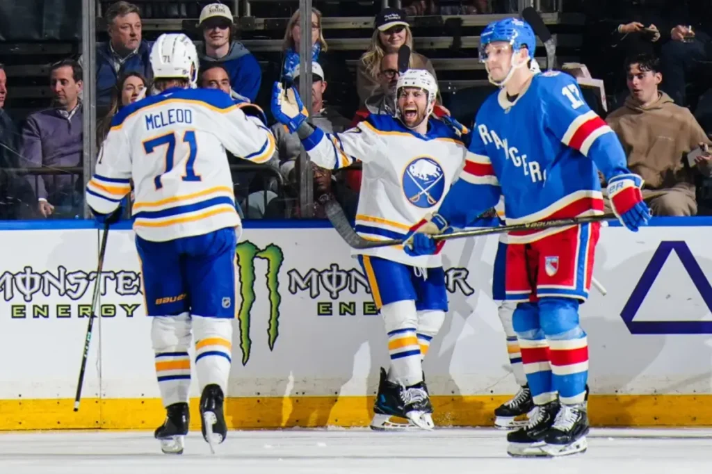 Rangers struggle in the final moments, losing to Sabres and concluding a solid homestand on a disappointing note