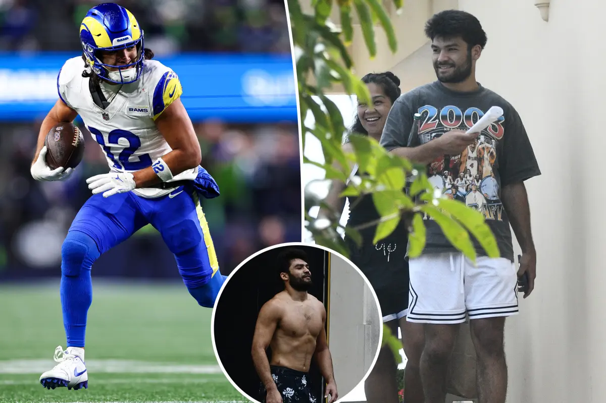 Recent photos of Puka Nacua reveal how the Rams player is maintaining his fitness while recovering.
