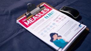 Recent testing methods indicate a substantial unnoticed spread of measles in the US, endangering its eradication.