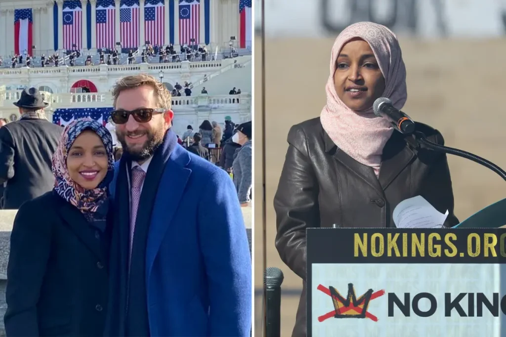 Rep. Ilhan Omar attributes the 'discrepancy' to financial statements showing a $30M net worth