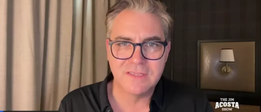 Reporter Confronts Jim Acosta to Spar Outside His Hotel