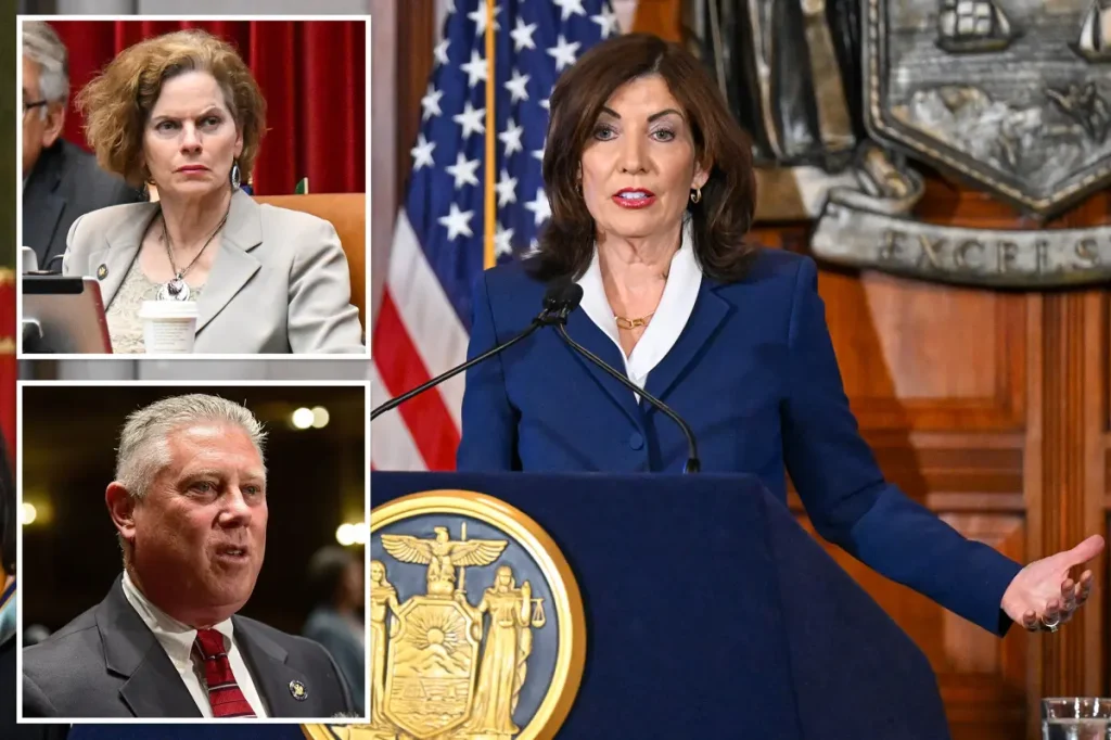 Residents in upstate areas and suburbs are upset as financially needy NYC receives aid from Hochul and dominates state budget discussions.