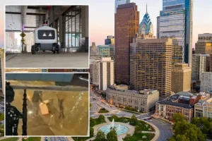 Residents of Philadelphia target Uber Eats delivery robots a month after their introduction.