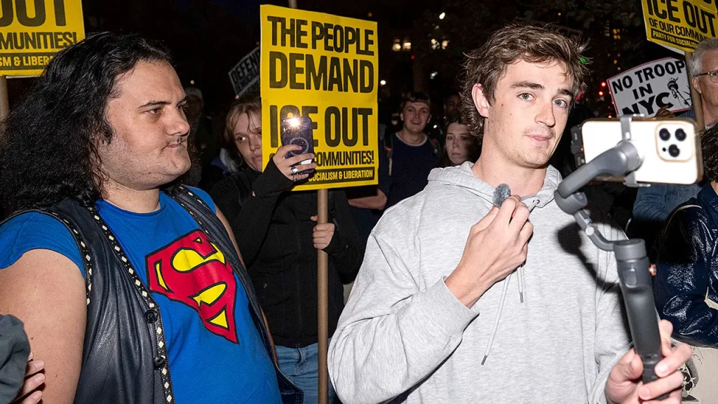 Riley Gaines and journalist Nick Shirley criticize California's restrictive bill