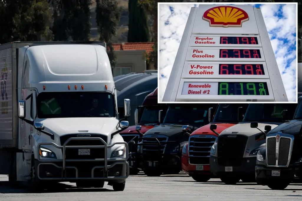 Rising diesel prices in California raise concerns about affordability