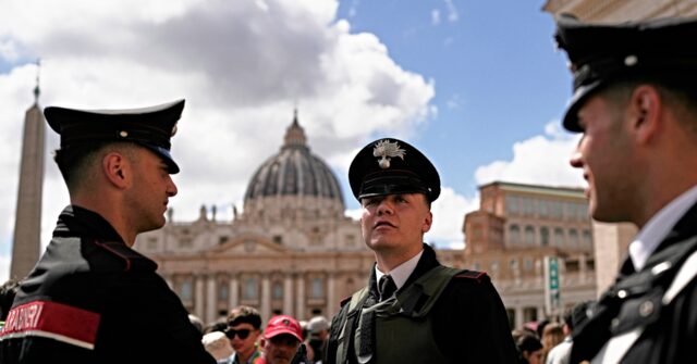 Rome Police on Alert for Easter and Via Crucis Activities