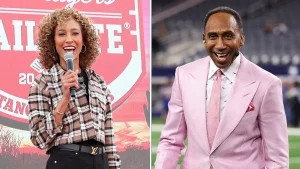 Sage Steele and Stephen A. Smith remember a significant message during the tumultuous 2020 at the network