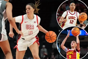Saniyah Hall enhances the star quality of USC women's basketball