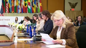 Sara Netanyahu raises concerns about the threat of war with Iran as antisemitism increases.