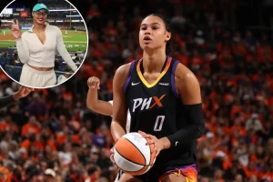 Satou Sabally might not participate in the Liberty's first preseason game because of an injury.