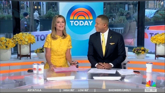 Savannah Guthrie is back on 'Today'