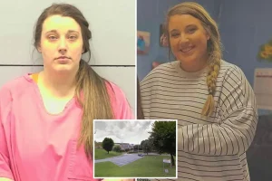 School counselor cries as she discovers her punishment for having sex with a female student she groomed at 14 and promised to leave her family for.