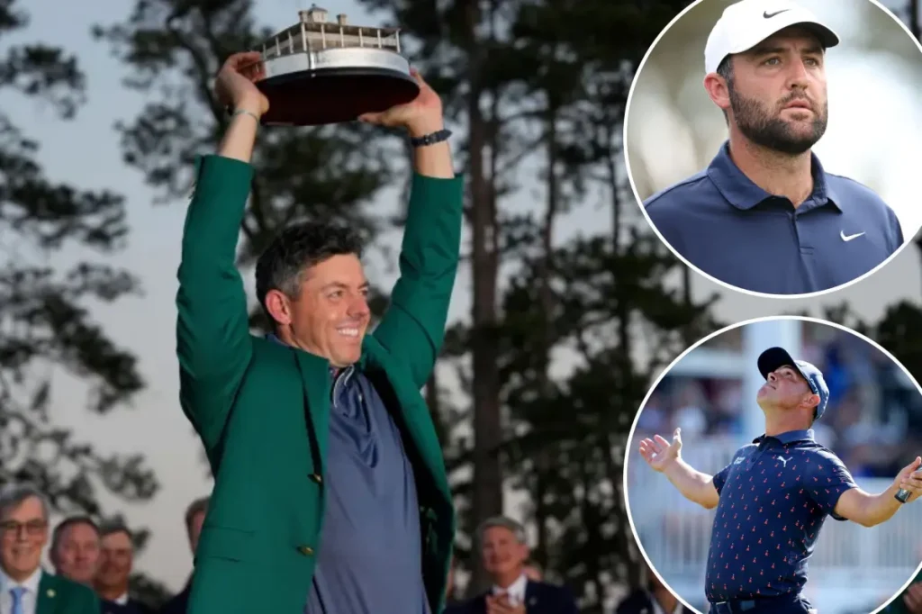 Scottie Scheffler aims to take the title from Rory McIlroy at the Masters