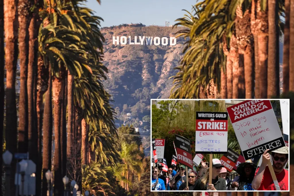 Screenwriters' union and Hollywood studios come to a temporary agreement for four years