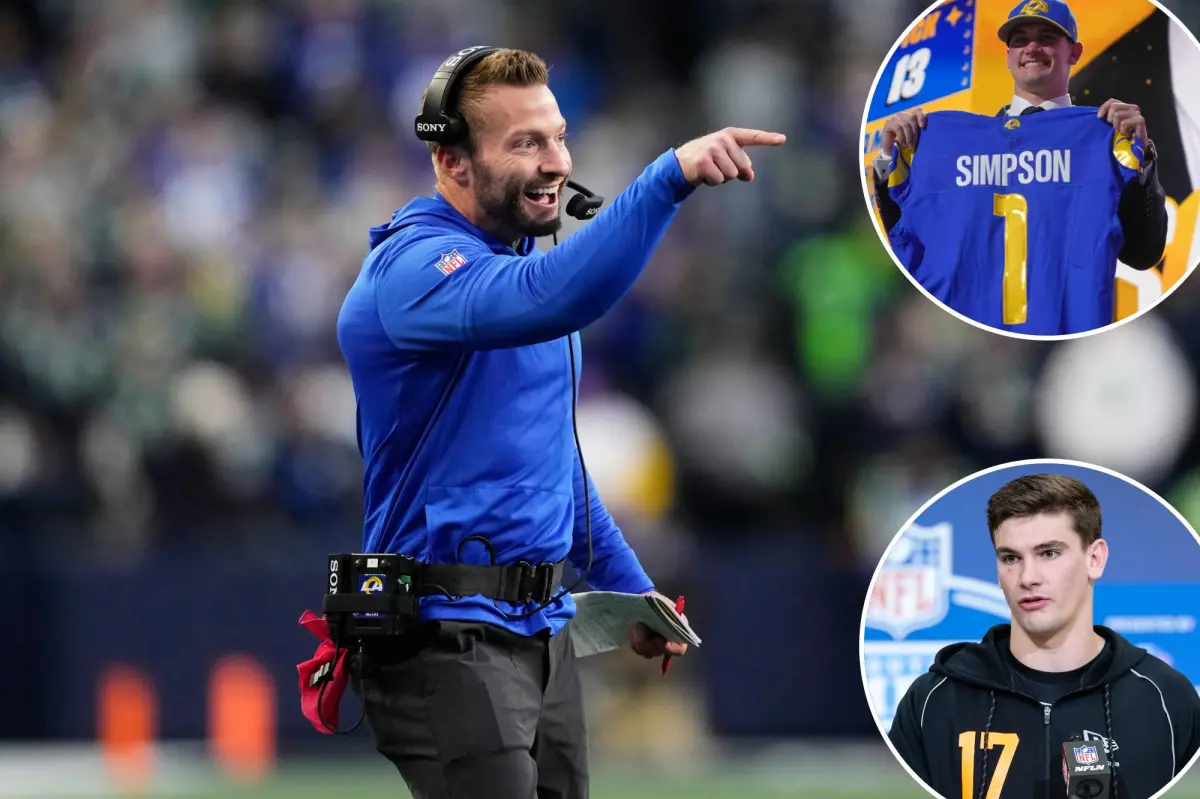 Sean McVay and the Rams made the right choice in the NFL Draft by selecting Ty Simpson.