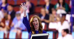 Senate Candidate Criticized for Extravagant Convention Arrival