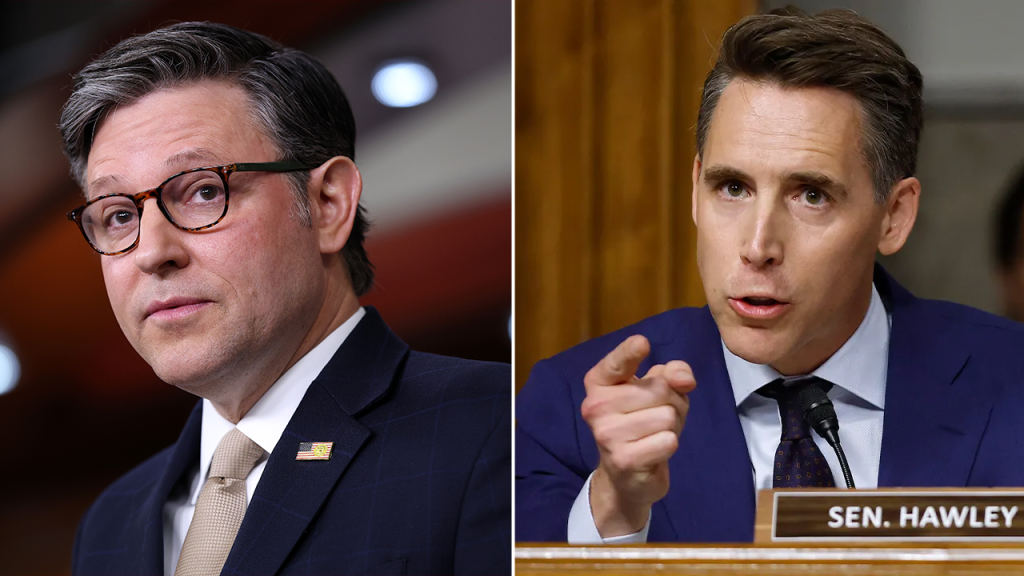 Senator Josh Hawley calls on Speaker Mike Johnson to prevent funding for youth sex change procedures.