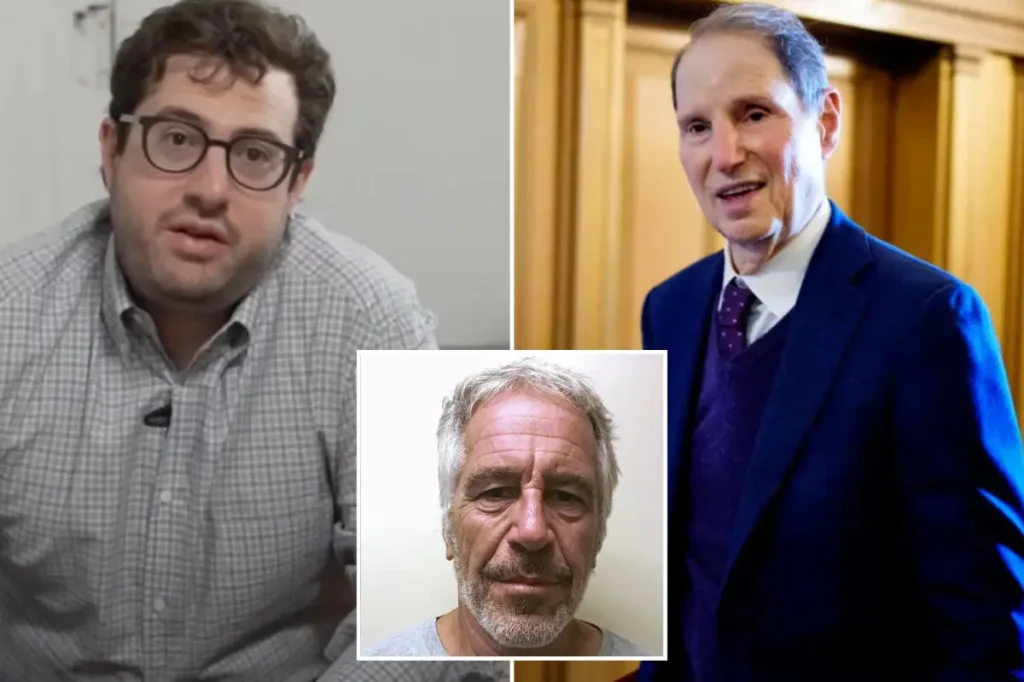Senator Ron Wyden's son met with Jeffrey Epstein for a business discussion.