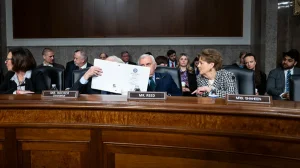 Senators Roger Wicker and Jeanne Shaheen express worries about Russian Duma members visiting the US Capitol