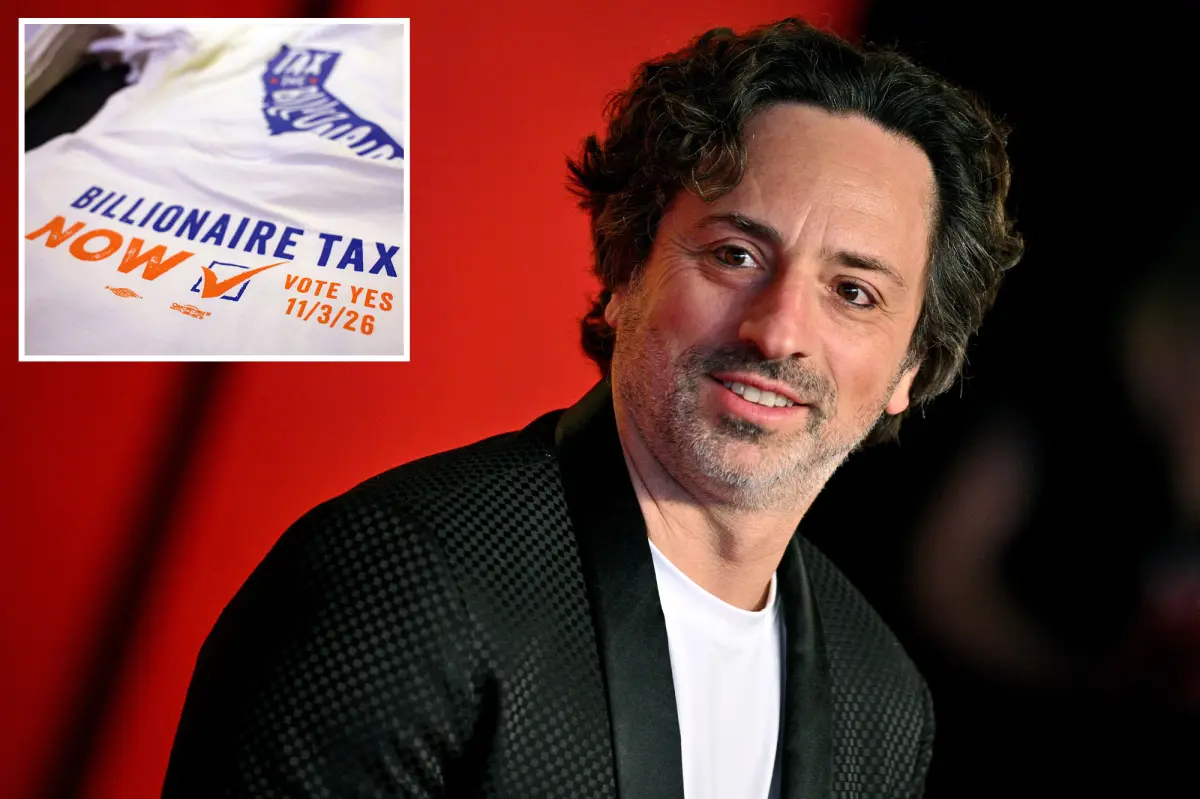 Sergey Brin reflects on his difficult experiences in the Soviet Union and remarks that California has lost its direction.