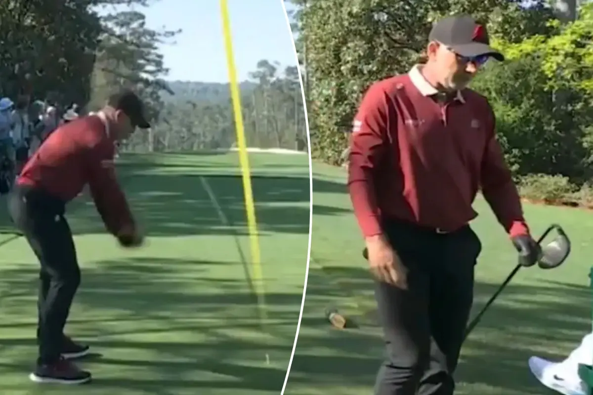Sergio Garcia shifts his approach after breaking his driver during a tough moment at the Masters