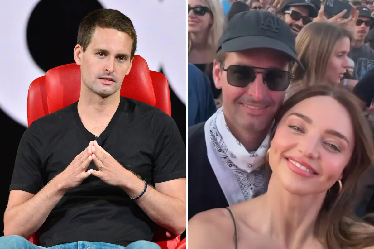 Snapchat's CEO celebrates at Coachella with his model wife as the company cuts jobs