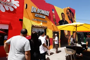 Snoop Dog launches Dr. Bombay Ice Cream shop in Venice