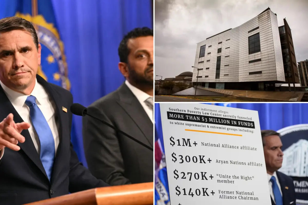 Southern Poverty Law Center alleged to have covertly compensated former KKK leader as a source.