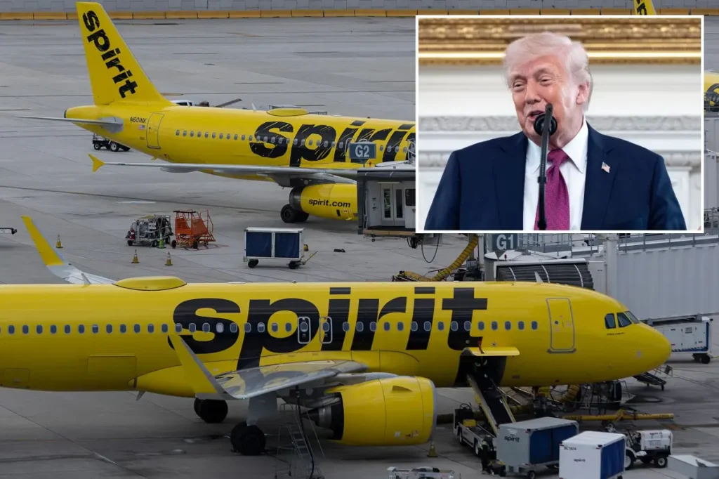Spirit Airlines is close to a deal for rescue after Trump calls for someone to purchase the bankrupt airline.