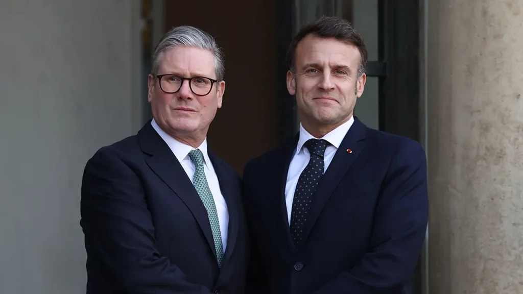 Starmer and Macron meet for UK-France summit on the Strait of Hormuz without the US