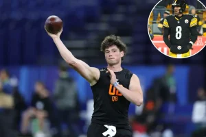 Steelers select Drew Allar amid uncertainty with Aaron Rodgers