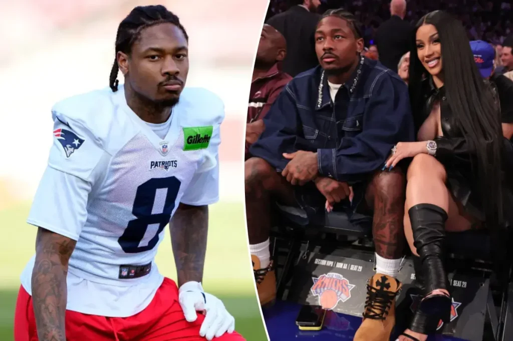 Stefon Diggs refutes claim of saying Cardi B made a poor choice.