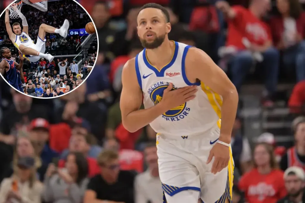 Stephen Curry's clutch performance powers Warriors to victory in NBA play-in against Clippers