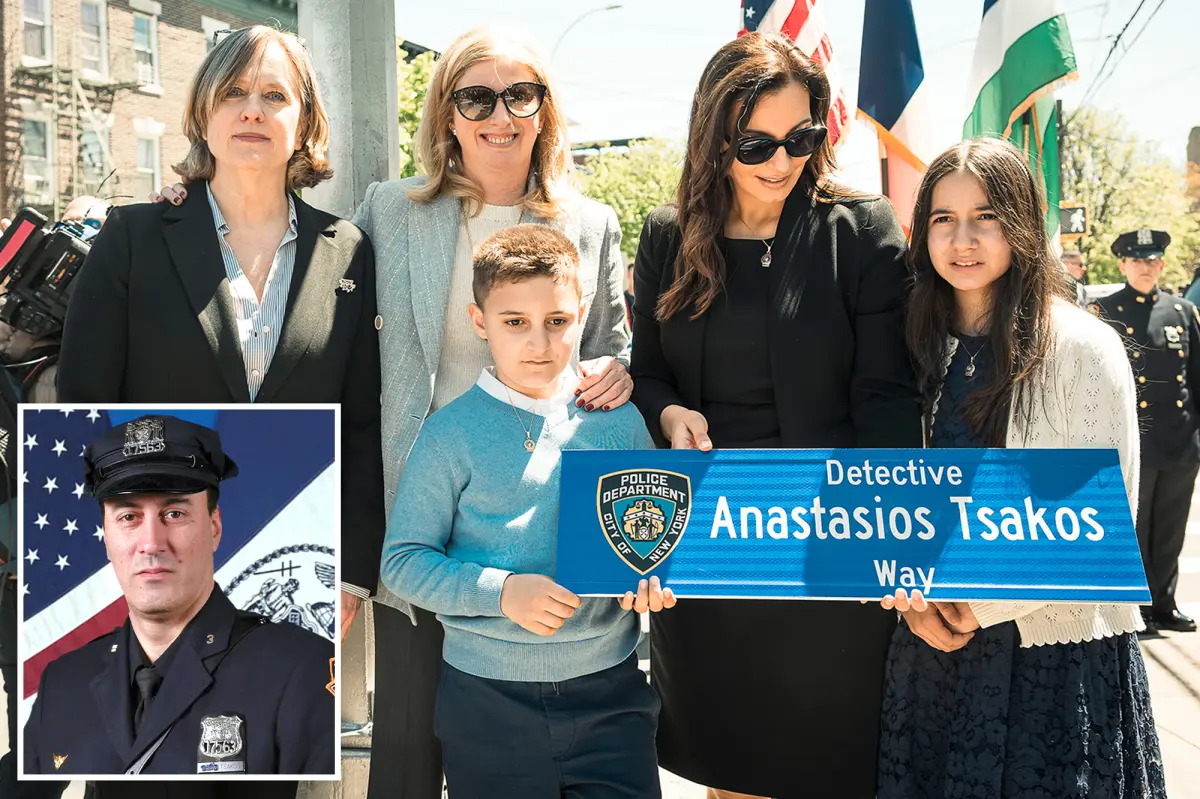 Street in NYC named in honor of NYPD officer who was killed by a drunk driver