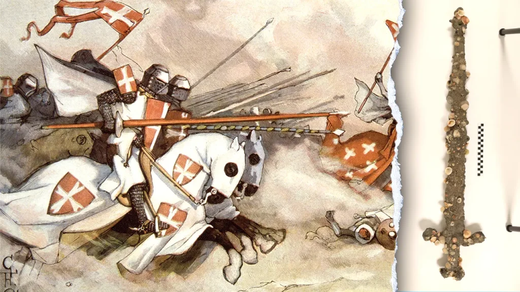 Student discovers a 12th-century Crusader sword near Israel's coast