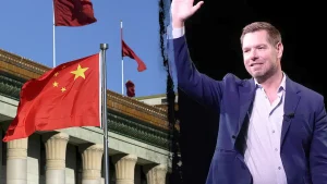 Swalwell's resignation intersects with the 'Fang Fang' controversy as critics call for documents.