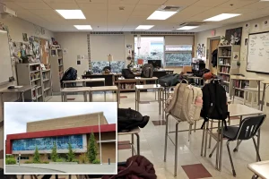 Teacher showed topless images to students during a class PowerPoint presentation in Washington state.