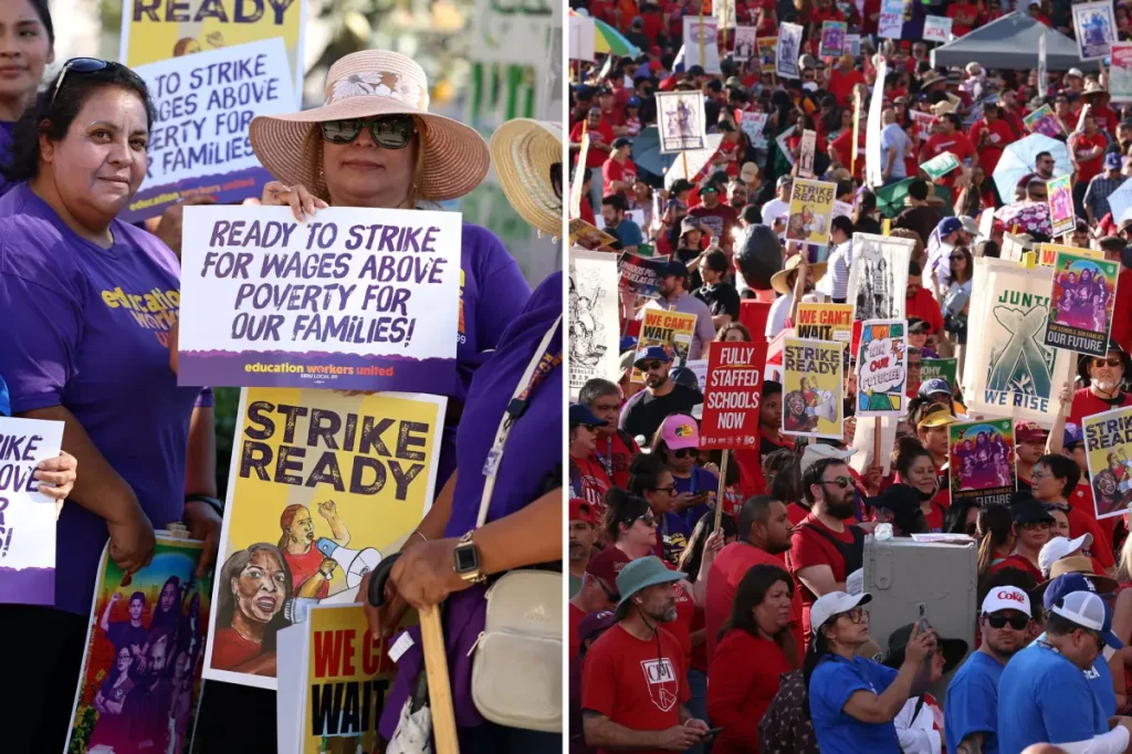 Teachers receive significant pay increase as LAUSD concedes to avoid strike