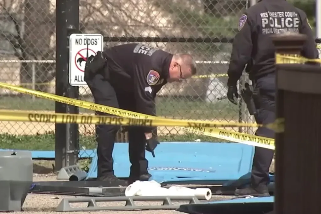 Teen in New York exploded a portable toilet using a homemade bomb, according to police.