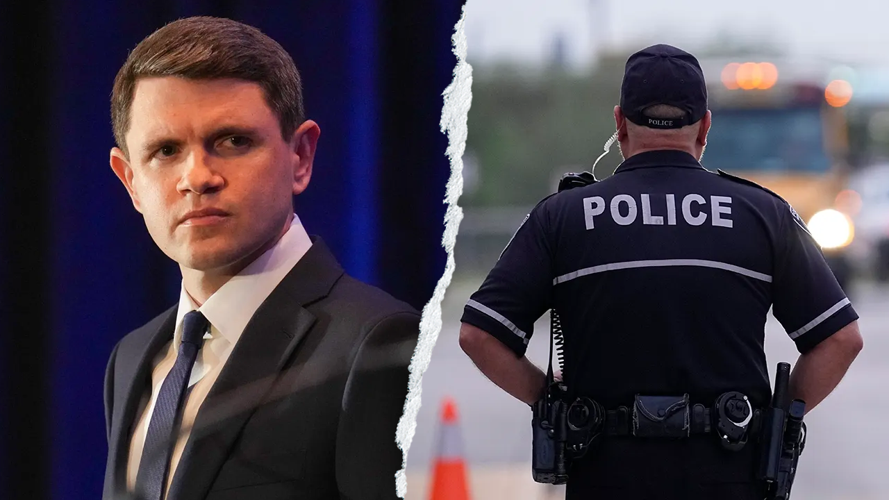 Texas Senate candidate James Talarico refutes the accusation of wanting to defund the police.