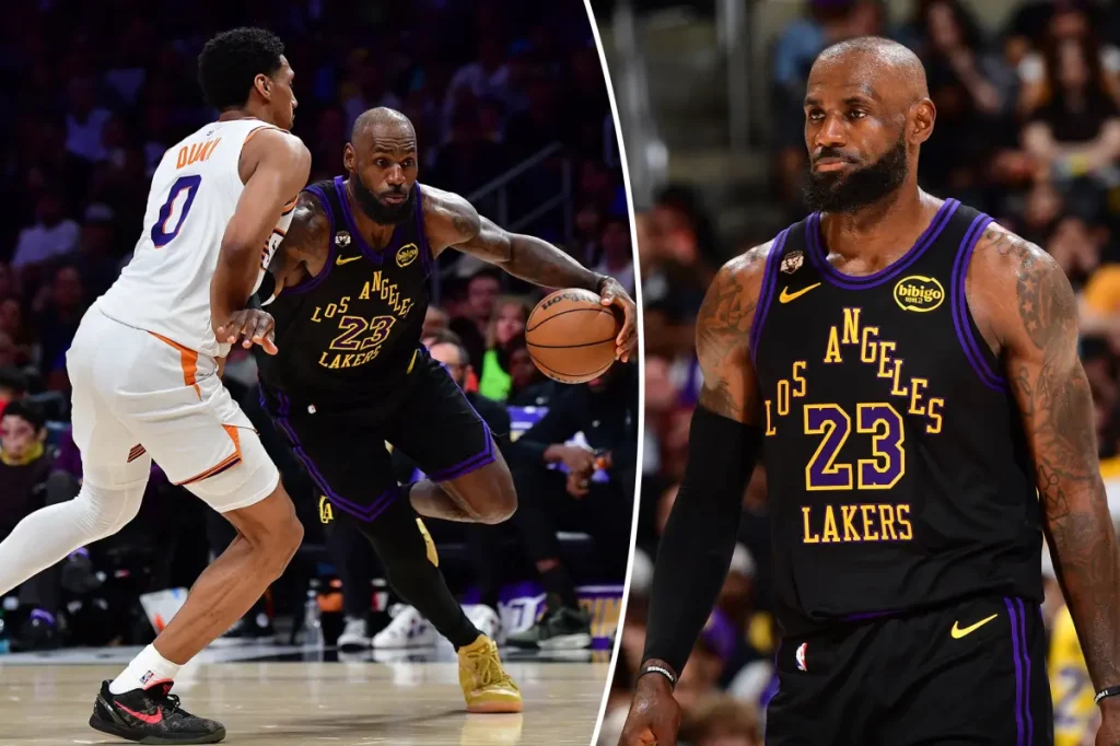 The Lakers are struggling, but LeBron James remains a standout player.