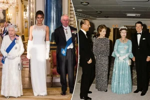 The Queen mocked Melania Trump and Nancy Reagan in private, according to a book.