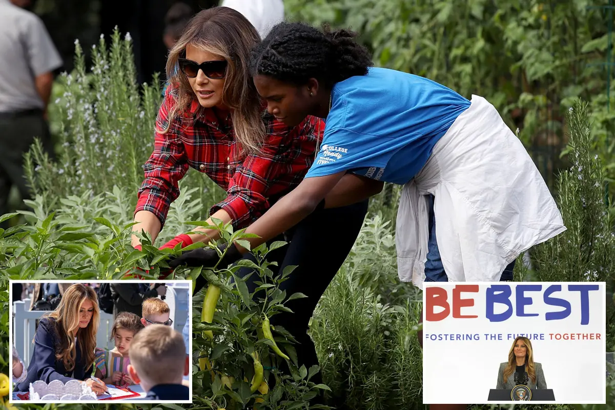 The recent Melania Trump takes center stage with a significant White House announcement.