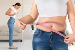 The riskiest period for gaining weight that could result in premature death