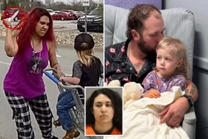 Three-year-old boy attacked by would-be kidnapper endured severe facial cuts, photos reveal.