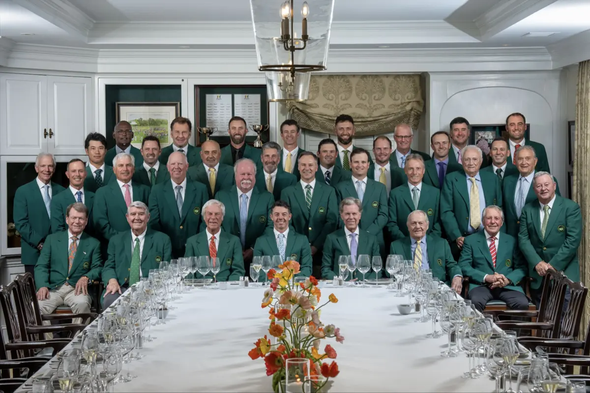 Tiger Woods and Phil Mickelson are the only golfers not attending the yearly Masters Champions Dinner.